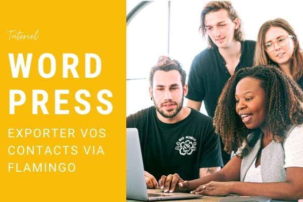Tutoriel Wordpress - Exporter les contacts via Flamingo